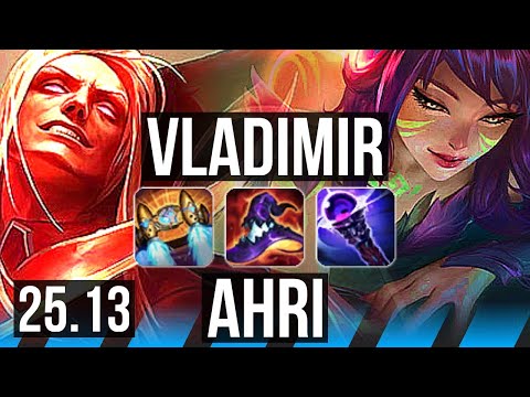 VLADIMIR vs AHRI (MID) | KR Master | 25.13