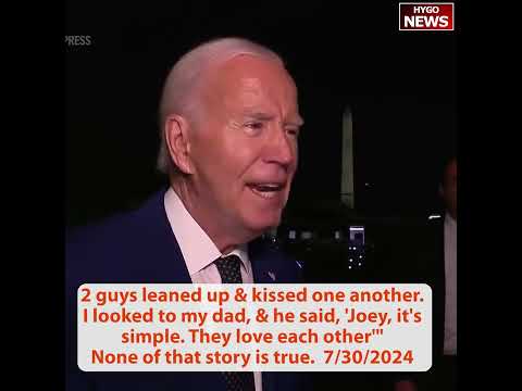 Biden confused, being a kid in Delaware story; KJP on Biden's 'threat to democracy' remarks