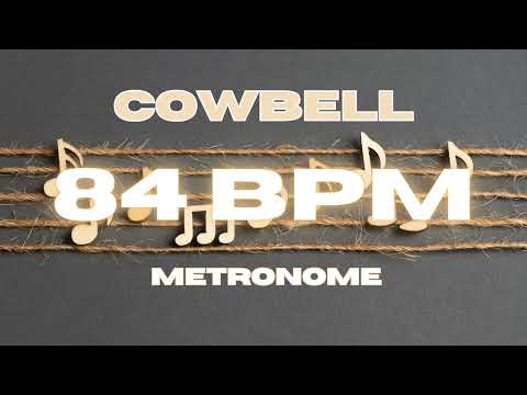 84 BPM - Cowbell Metronome