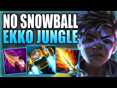EKKO JUNGLE BUT THERE IS NO SNOWBALLING ALLOWED IN THIS GAME... - Gameplay Guide League of Legends