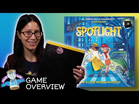 Use a magic flashlight to find hidden pictures - Spotlight | Children's Game Overview