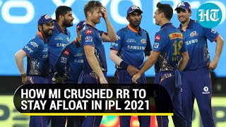 IPL 2021: Kishan, Coulter-Nile help MI thump RR for 8-wicket win