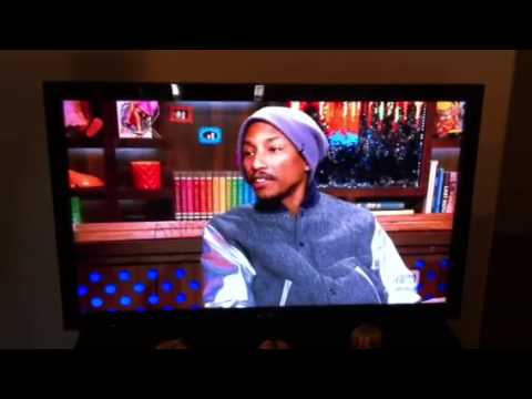 Pharrell on Madonna: "Tell us something shocking" on WWHL