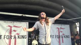 Fit For A King Vans Warped Tour 2015, West Palm Beach, Florida