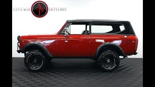 Video Thumbnail for 1974 International Harvester Scout