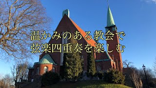 【北欧Vlog】昼下がりのコンサート、北欧の教会にて