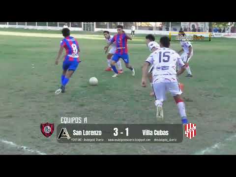 San Lorenzo 3 -Villa Cubas 1 (Amistoso TRFA 2022)