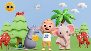 Ant Go Marching - Baby Ant Song | Kids Spaceship | Nursery Rhymes & Poem Song