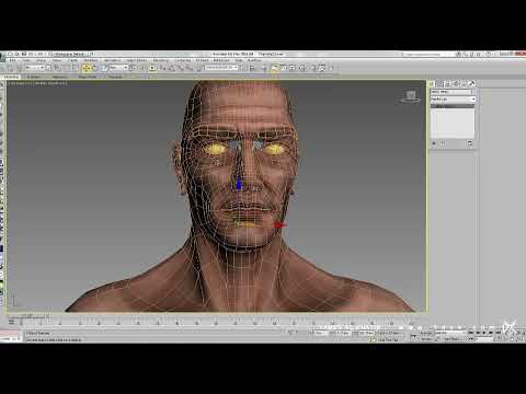 3DS MAX modeling to animation Human Character 04