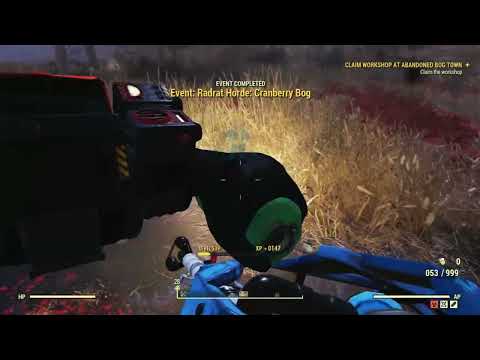Event: Radrat Horde - Cranberry Bog | Fallout 76
