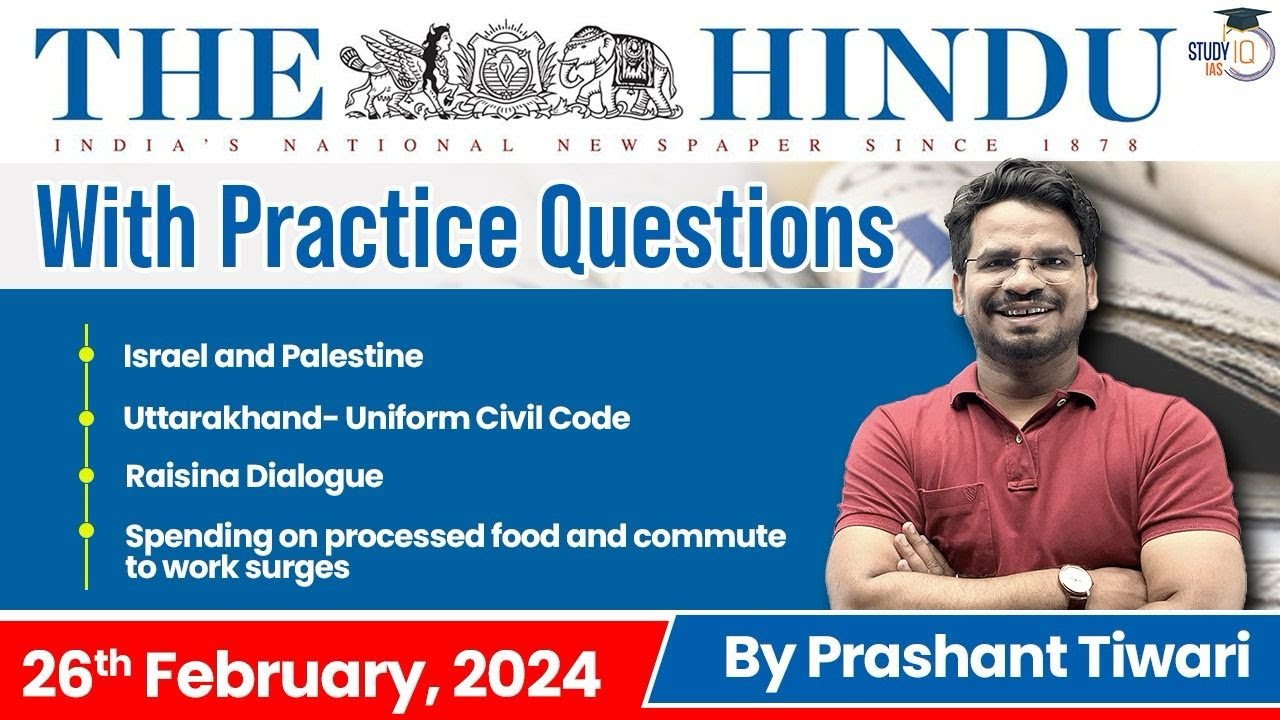 the hindu analysis 26 february 2024