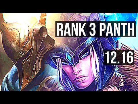 PANTH vs SEJU (JNG) | 7/0/7, Rank 3 Panth, Godlike | EUW Challenger | 12.16