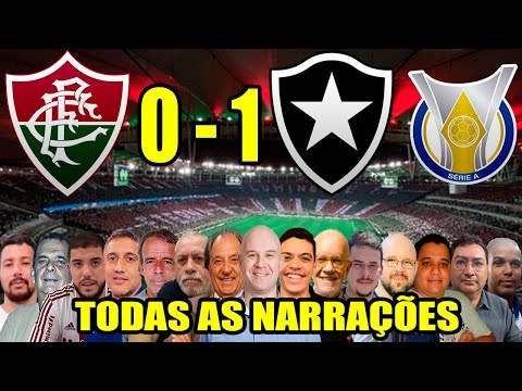 Todas as narrações - Fluminense 0 x 1 Botafogo | Brasileirão 2024