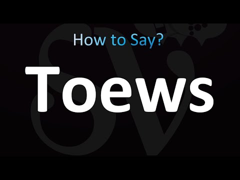 How to Pronounce Toews (correctly!)