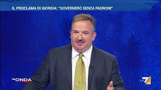 Guido Crosetto: Giorgia Meloni si candida per essere premier ma mette condizioni di alto profilo