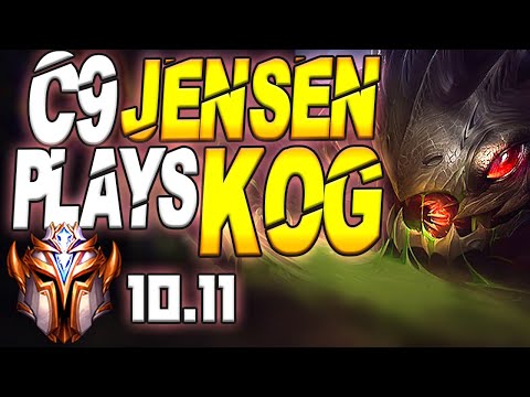 TL Jensen Plays Kog'Maw vs Corky  Mid Lane - 10.11