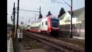 preview picture of video 'CFL 3014 with passenger train Luxembourg - Roadange in Noertzange'