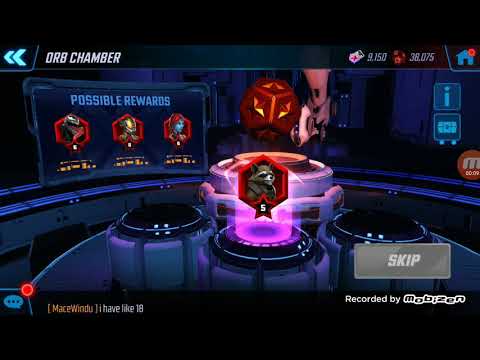 MSF 20 red star orbs and 2 elite orbs