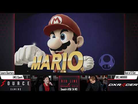 Red Line Smash 55 - LMG | Spark (Roy) Vs. SRC | MRRR (Mario)