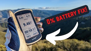 HOW TO: Garmin Edge Battery Drain Fix! // Complete Tutorial