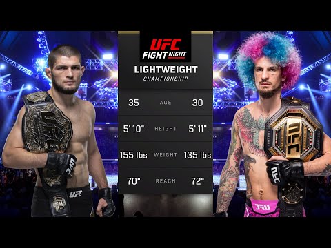 Khabib Nurmagomedov vs Sean O'Malley Full Fight - UFC 5 Fight Night