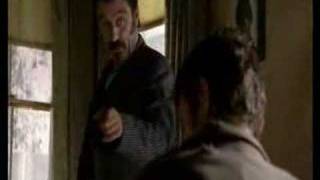 Deadwood S1E10 Al Swearengen and Mr. Wu