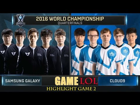 SSG vs C9 Highlights 2016 World championships Quarterfinals Game 2|LOL Hightlights 2016 HD