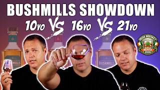 Bushmills Showdown 🥃 10yo vs 16yo vs 21yo | Which Irish Whiskey Wins?