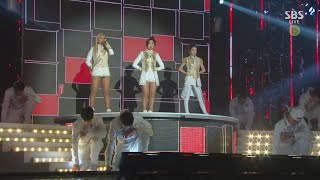 2NE1 - &#39;CRUSH&#39; + &#39;COME BACK HOME&#39; in 2014 SBS Gayodaejun