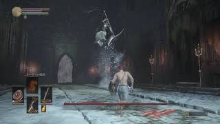 darksoul３　フリーデ　SL1　武器未強化　指輪ナシ　裸縛り