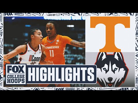 No. 15 Tennessee Lady Volunteers vs No. 1 UConn Huskies Highlights 🏀 FOX College Hoops