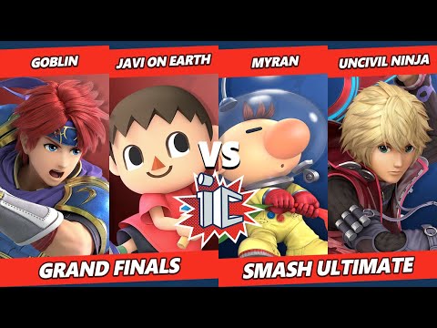 InfinityCON 2022 GRAND FINALS - Myran & Uncivil Ninja Vs. Goblin & JAVI ON EARTH - SSBU Ultimate