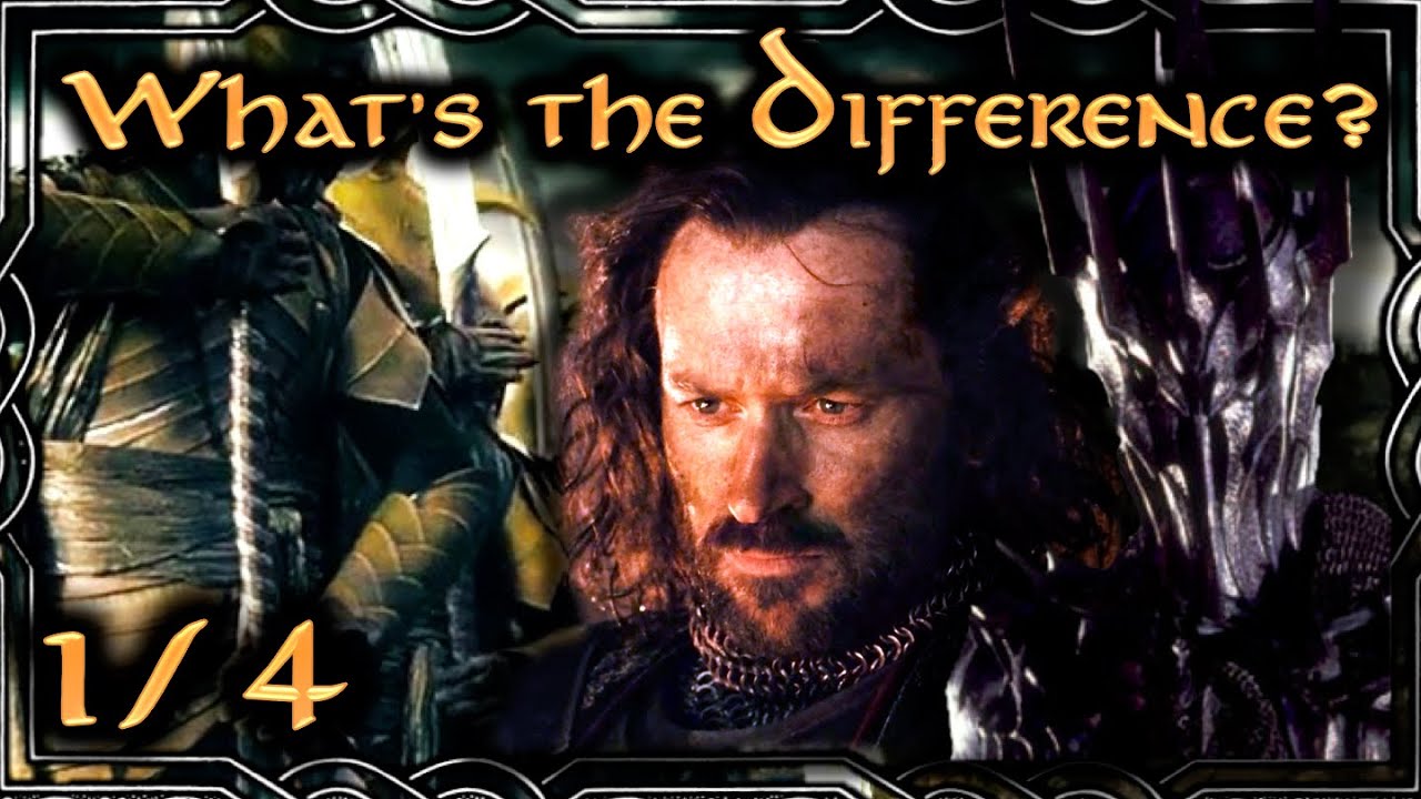 Lord of the Rings: Books VS Movies - What's the Difference? Part 1
