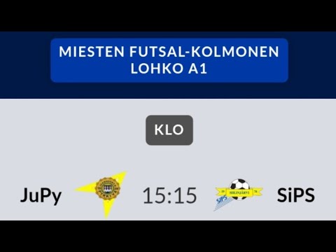 JuPy  - SiPS, miesten futsal kolmonen, 22.11.2025