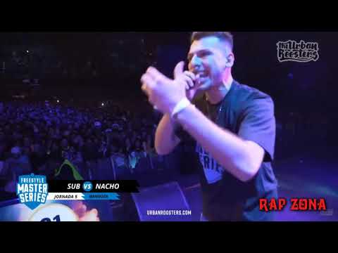 INCREIBLE MINUTAZO DE SUB VS NACHO "No hay un raper tan mediocre" FMS Argentina Jornada 5