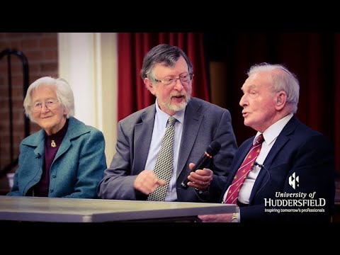 A Q&A session with Dambuster George 'Johnny' Johnson & Barnes Wallis' daughter Mary Stopes-Roe