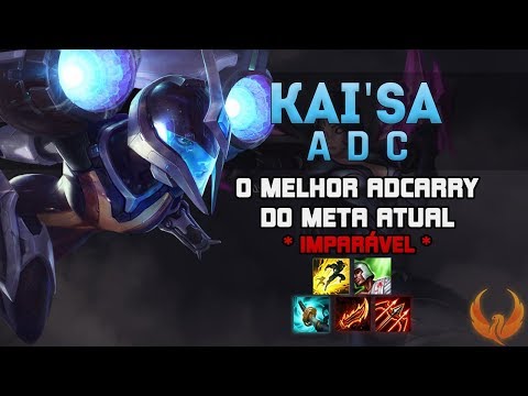 O MELHOR ADCARRY DO META ATUAL *IMPARÁVEL* - KAI'SA ADC GAMEPLAY [PT-BR]