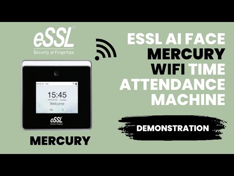 eSSL AiFace- Mercury Linux-Based Time & Attendance With Visible Light Facial Recognition