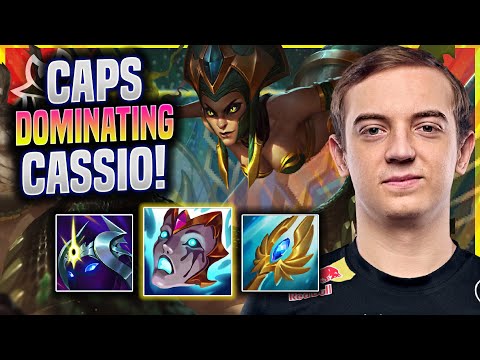 CAPS DOMINATING WITH CASSIOPEIA IN EUW SOLOQ! - G2 Caps Plays Cassiopeia MID vs Rumble!