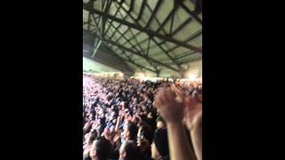 Newcastle fans singing The Blaydon Races seconds after going 2-0 up v Liverpool