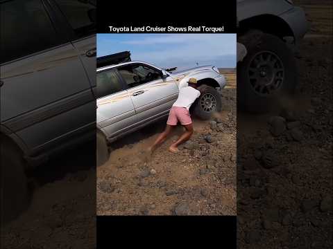 Toyota Land Cruiser Shows Real Torque! 😳🔥 #shorts