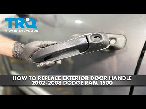 How to Replace Exterior Door Handle 2002-2008 Dodge Ram 1500