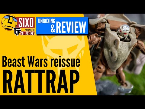 UNBOXING &amp; REVIEW: Transformers Beast Wars reissue Rattrap