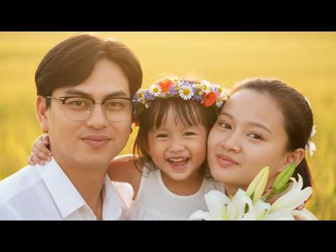 Look, Uncle Jame! Flowers! - The breathtaking peace of Diep in their new haven