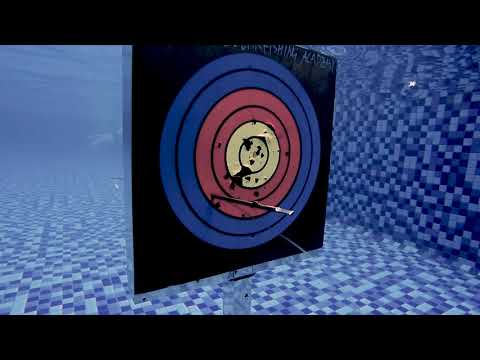 pool test of MVD invert roller 110cm speargun