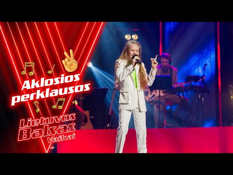 Viltė Kirstukaitė - Hallucinate | Aklosios perklausos | Lietuvos Balsas. Vaikai S3