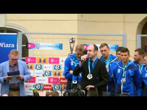 Posezonowe przemówienie Rumaka, Wołąkiewicza i Klimczaka (Stary Rynek, Poznań 02.06.2014)