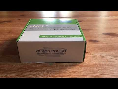 Unboxing our NEW xNet Automotive Glass Polish DIY Scratch Removal kit.