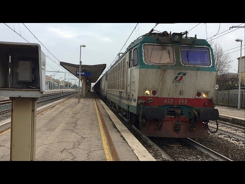 E652.155 + E652.044 di rimando sul MRV 76984 FALCONARA M. - BO. INTERPORTO, in transito a Fano.