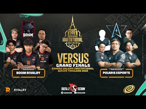BOOM Rivalry vs Polaris Esports - GAMERS GALAXY: Thailand 2022 - Playoffs - Grand Finals - BO5